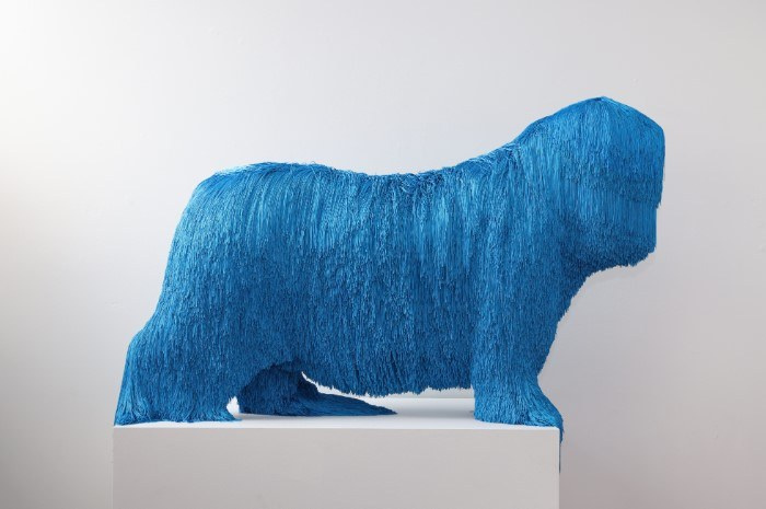 Image troy emery big blue 2022 courtesy of martin browne contemporary